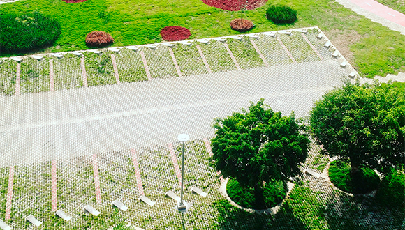 Parque de los primeros pasos, Caracas (Venezuela). El parque previamente era un parking, ahora transformado en un parque en la que convive vegetación de la zona. Crédito: Arquitectura Agronomia. 