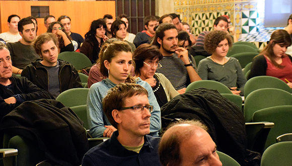 Assistents a la jornada sobre el paper dels sòls en la conservació de la natura. Foto: CREAF.