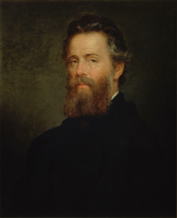 Herman Melville en 1870. Pintura: Joseph Oriel Eaton. Houghton Library (CC0).