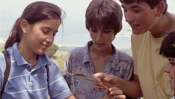 The first nature intinerary of Spain took place in Santiga.  Photo: Jaume Terradas.