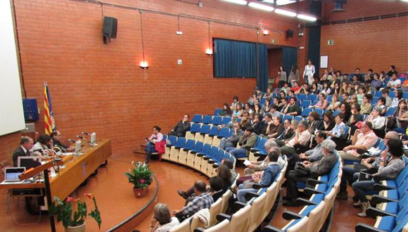 Fòrum científic organitzat per la UB en motiu de l'entrega del Premi Ramon Margalef 2013 a Sallie W. Chisholm.