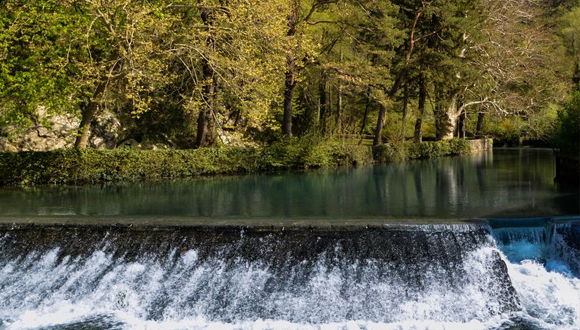 Riu Vipava al seu pas per Eslovènia. Foto: I feel slovenia