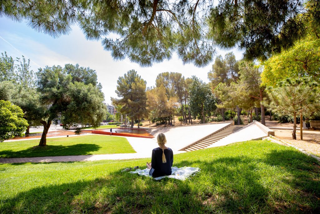 Parque de la Muntanyeta en Castelldefels (Fuente: AMB)