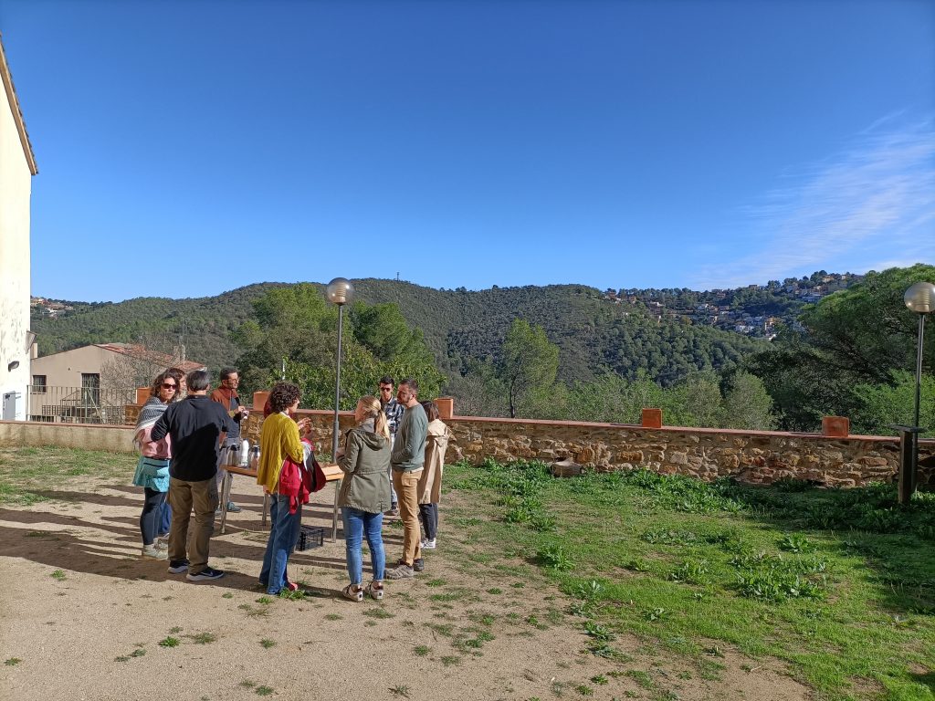 Estació Biològica de Can Balasc, l'espai on es va desenvolupar la trobada situat al bell mig de Collserola. Fotografia: Pau Guzmán.