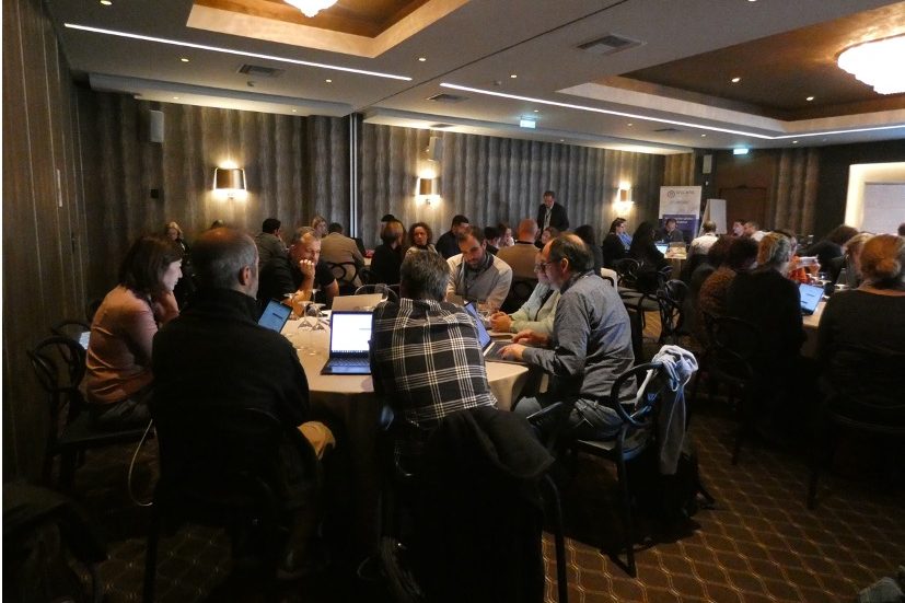 Working session during the Winter School 2023 in Thessaloniki. Image: EOSC.