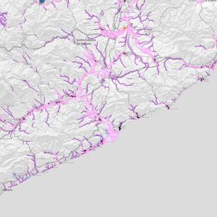 Zones inundables Catalunya ACA