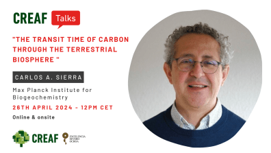 The transit time of carbon through the terrestrial biosphere